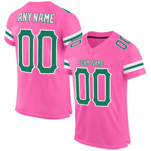 Custom American Football High Quality Embroidery Football Jersey Custom Made <b>TShirt</b> Durable Design Stretch Custom Sport Shirts - Product Image 1