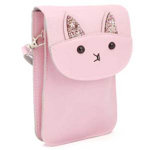 กระเป๋าสะพายไหล่เด็กผู้หญิง (NS01-279) - สีชมพู - Product Image 1