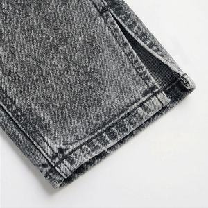 Custom Ladies <b>Denim</b> Pants Latest Designs High Waist Fashionable <b>Denim</b> Jeans Women <b>Trousers</b> Customized Color Breathable Cotton - Product Image 6