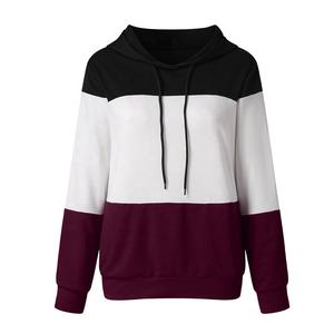 Sweat à capuche décontracté et confortable à manches longues pour femmes, style streetwear, coupe décontractée, pour l'hiver - Product Image 5