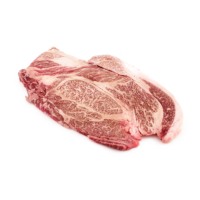 Fournisseur de produits alimentaires, steak congelé, rôti de bœuf Wagyu avec cou