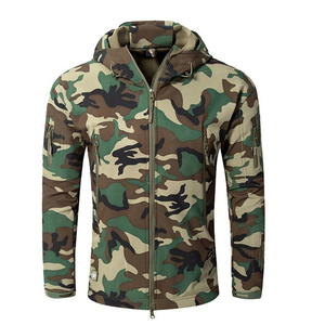 Custom Men's High-End Waterproof Canvas Hunting <b>Jacket</b> Winter Warmth Design with <b>Camo</b> Padded for Hunting - Product Image 1