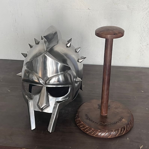 Fabrication OEM de casque en métal pour le Moyen Âge, offrant une protection solide et un aspect authentique de guerrier historique - Product Image 5