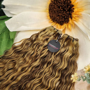 Extensiones de Cabello Remy Vietnamita de Calidad Premium Más Vendidas en 2025, Cutícula Completa, Doble Trama a Máquina, Sin Procesamiento Químico, 100g - Product Image 1