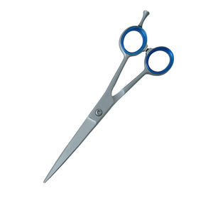 Ciseaux de coupe de cheveux de barbier professionnels finition au sable avec lames durables tranchantes ciseaux à cheveux Super coupés avec anneau en caoutchouc - Product Image 4