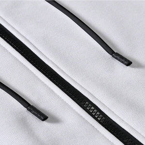 เสื้อฮู้ดและสเวตเตอร์ของผู้ชายเสื้อมีฮู้ดโอเวอร์ไซส์แบบสวมศีรษะโอเวอร์ไซส์กำหนดเองได้สำหรับออกกำลังกายจ๊อกกิ้ง - Product Image 6