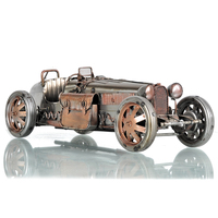 Modèle décoratif Bugatti Type 35 de 1924 (fer rectangulaire) pour la maison, le bureau, l'exposition de voitures vintage - Léger (35,6 L x 13,3 L x 10,8 H)