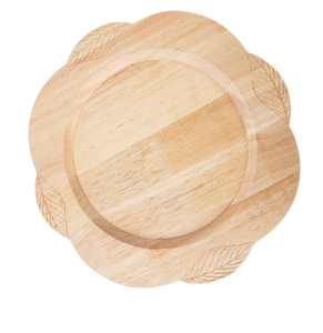 Envío rápido restaurante uso cargador de madera placa fiesta de cumpleaños vajilla cargador placa buena calidad para la venta - Product Image 6