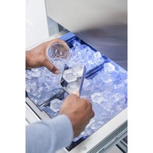 Congelador inferior eléctrico Freedom con puerta francesa, panel de acero inoxidable, listo para uso doméstico y hotelero, compresor portátil - Product Image 5
