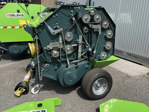 Mini Tractor Portátil Económico, Enfardadora y Envolvedora de Heno Hidráulica 850 870, Máquina para Enrollar Heno para Forraje Agrícola - Product Image 3