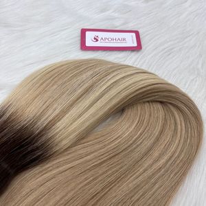 Offre Spéciale naturel Remy cheveux trame Extensions cuticule aligné Balayage vague Style Double dessiné lâche vague profonde perruques - Product Image 3