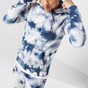 Sudadera con Capucha Más Vendida, Resistente al Viento, con Estampado Tie-Dye, la Mejor Calidad, 100% Algodón, Diseño con Capucha para Invierno para Hombre, Servicio OEM - Product Image 2