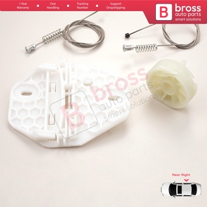 Kit de réparation de lève-vitre arrière droit BWR5106 pour Clio MK2 BB CB Thalia MK1 LB Symbol MK1 7700434304 - Product Image 5