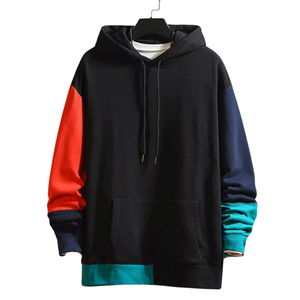 Men <b>Hoodies</b> Casual Multi-Color Streetwear Fashion Hooded Hip Hop Pullover <b>Workout</b> Hoodie Top For Men's - Product Image 6