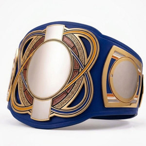 Ceinture de championnat MMA - 100% cuir véritable, couleur et logo personnalisables, épaisseur 3 cm, longueur 2,2 m, design taille haute - Product Image 5