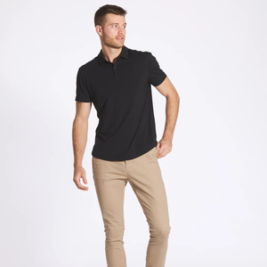 Camiseta Polo para Hombre, Diseño 2026, Logotipo Personalizado, Manga Corta, Corte Ajustado, Algodón Transpirable - Product Image 6