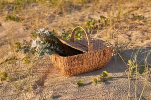 Chất lượng cao tự nhiên nước lục bình Dã Ngoại giỏ cắm trại giỏ wicker Dã Ngoại giỏ lưu trữ cản trở sản xuất tại Việt Nam - Product Image 6