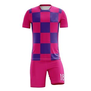 โรงงานผลิตชุดฟุตบอลคุณภาพสูง จัดหาโดยตรง รับผลิตชุดทีมตามสั่ง เสื้อเจอร์ซีย์และกางเกงขาสั้นโพลีเอสเตอร์ รับออเดอร์จำนวนมาก สำหรับผู้ซื้อทั่วโลก - Product Image 2