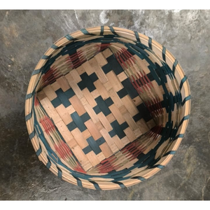 Handmade <b>Bamboo</b> <b>Basket</b> Eco-Friendly Woven Rustic Storage Organizer Custom Logo for Kitchen Fruits <b>Laundry</b> Gifts Home Decor - Product Image 5