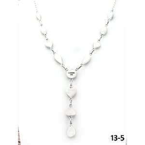 Collier artisanal du Sud-Ouest avec incrustation de style unique en argent sterling et serti de pierres noires - Product Image 4