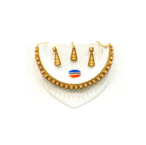 Linkset de rodio de color Premium con revestimiento antideslustre y cierres seguros Linkset de rodio de color de la India - Product Image 1