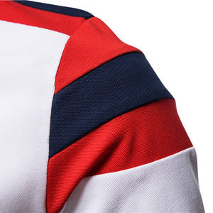 Polo de Golf Personalizado con Logotipo Impreso para Hombre, Camiseta Casual de Manga Corta de Alta Calidad, Tejido de Punto Sólido, Diseño en Blanco - Product Image 5