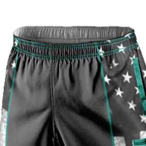 Pantalones cortos de softbol atléticos para hombre Pantalones cortos de entrenamiento duraderos con cintura elástica Pantalones cortos de béisbol para hombre OEM - Product Image 2