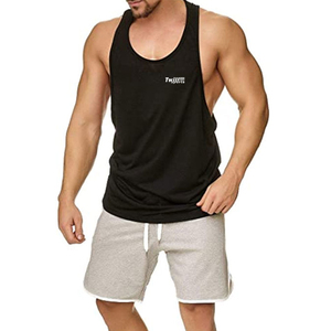 <b>Men</b> Custom Logo <b>Singlet</b> Fitness And Bodybuilding <b>Singlet</b> High Quality Blank <b>Men</b> Tank Top Gym Clothing - Product Image 1
