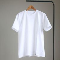 T-shirt à manches courtes en coton tricoté 100 % respirant et confortable pour homme, col rond, coupe classique, séchage rapide, motif géométrique, écologique