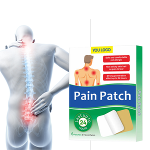 OEM 12x8cm Adesivo Térmico Herbal Ecológico para Alívio de Dores Musculares e Articulares no Joelho e Costas - Product Image 4