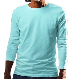 NEW Arrival T-shirt personnalisé pour homme Épaule tombante Manches longues Prix bas Durable Séchage rapide Coton Polyester Surtaille O Neck T shirt - Product Image 1
