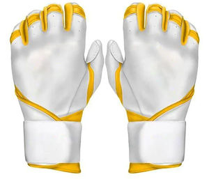 Gants de frappeur Gants de frappeur en cuir véritable pour baseball enfants et adultes Gants de frappeur de haute qualité - Product Image 5