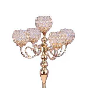 Patrón de diamante Forma redonda Portavelas antiguo Elegante soporte de metal para el hogar y celebraciones al mejor precio - Product Image 2