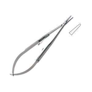 Porta-Bisturí Castroviejo N/Holder Recto de Acero Inoxidable Personalizado con Nombre de Marca, con Bloqueo, 12 cm/4 3/4 Pulgadas, Uso Quirúrgico Manual - Product Image 1