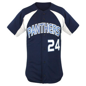 Personalizable OEM rayado equipo de béisbol Jersey para los hombres último nuevo uniforme de softbol logotipo personalizado impresión ropa deportiva conjuntos en venta - Product Image 2