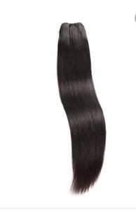 Máquina de cabello humano indio Remy, extensión de cabello de doble estiramiento, cabello liso - Product Image 3
