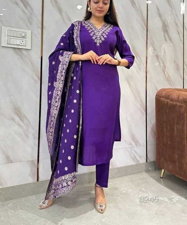 Pakistani Top Bottom Dupatta Sonia Women Dresses Ready Made Ladies Suits White Color Vintage Short Party Wear Wholesale