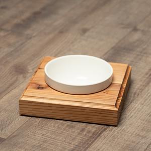 Wooden <b>Dog</b> Cat Feeding <b>Bowl</b> <b>Stand</b> Holder Natural Cheapest Price Wood Holders for Pet <b>Bowls</b> - Product Image 1