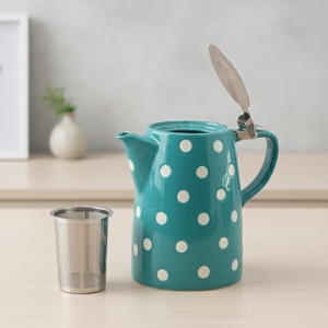 Théière en grès de qualité supérieure 3460253A-1.0 1L, qualité restaurant, pour le café et le thé - Product Image 4