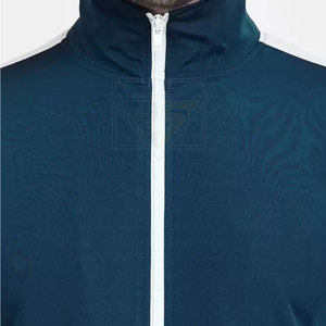 Chaqueta con capucha y cremallera deportiva de moda para hombre de alta calidad y chándal con cremallera para correr, chándales con rayas laterales para hombre - Product Image 6