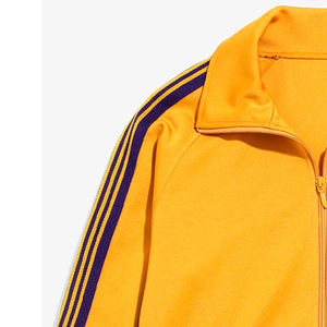 Veste jaune Vêtements d'extérieur décontractés Logos brodés personnalisés Doublure personnalisée | Saison automne printemps | Veste - Product Image 2
