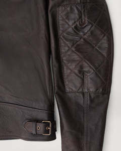 OEM tùy chỉnh tinh khiết da bò da puffer Áo khoác cho nam giới giá tốt nhất bán buôn thời trang nâu phong cách made <span class=keywords><strong>in</strong></span> Pakistan - Product Image 5