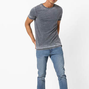 Fácil de usar, el mejor artículo, camiseta para hombre, cuello redondo, ropa de verano, último estilo, camiseta para hombre hecha en Sialkot - Product Image 4