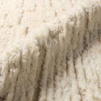 Moderner Hochwertiger Handgeknüpfter Wollteppich in Natürlicher Elfenbeinfarbe, Haustierfreundlich für Sport & Gebet - Teppiche & Sets