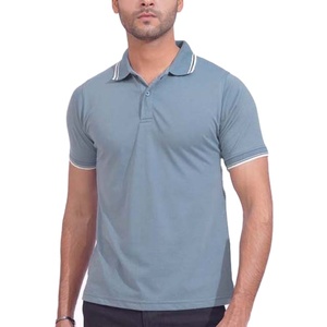 Polos ajustados de algodón transpirable de alta calidad para hombre, ropa de talla grande, camisa para hombre, estilo callejero, Color sólido 2025 - Product Image 1