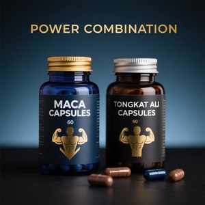 Cápsulas de extracto de raíz de Maca con etiqueta personalizada OEM/ODM para suplementos de fuerza de resistencia para hombres, suplemento sanitario Tongkat Ali - Product Image 6