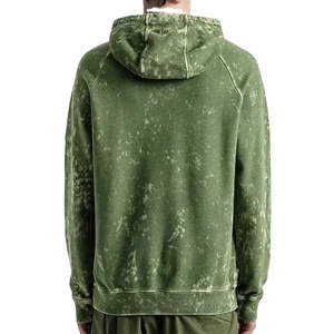 เสื้อฮู้ดผู้ชายแบบมีซิปขนาดใหญ่พิเศษเสื้อฮู้ดสำหรับ2026ผ้าซักกรดมีซิปไซส์ใหญ่พิเศษวินเทจ - Product Image 4