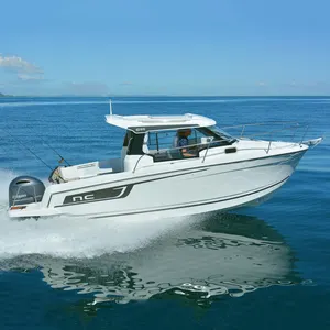 Kinocean 22フィートラグジュアリー密閉型キャビンヨット/ハイグスピードスキーバージ船、サンバス用デッキ付き