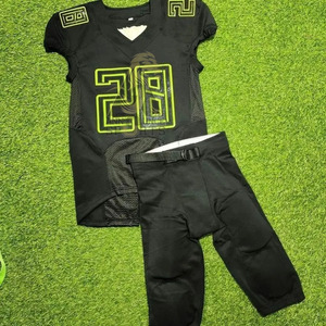 2024 nouveaux hommes équipe football américain uniforme cousu Logos chemises brodées jeunesse Sport porter des uniformes de football américain - Product Image 1