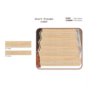 Vistaar กระเบื้องผิวด้าน gvt Step Riser ขนาด1200x300มม. 1200x200มม. 11มม. กันลื่น - Product Image 4